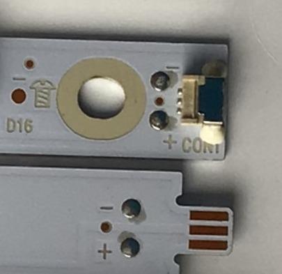 KIT DE LED'S PARA TV INSIGNIA (16 PIEZAS) / NUMERO DE PARTE LB7502T V0_01 / 210BZ08DRB33MCQ00L / 21462041200 / 3C67100000LM / PANEL TPT750WR-QUBF91.K REV:S9WPAV / MODELO NS-75F301NA22 - Imagen 4